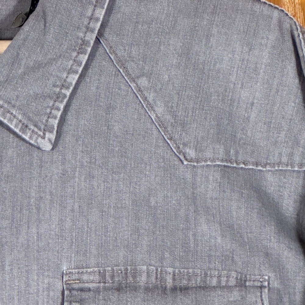 Wrangler Men's 2XL Casual Button Shirt Workwear Cotton Blend Easy Care - Picture 6 of 14